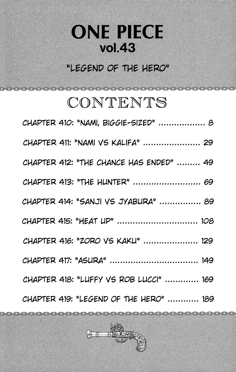 One Piece, Chapter 410 image 10